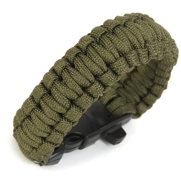 Bushmen Survival Bracelet 3M - Olive