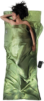 Cocoon Silk Insect Shield Travel Sheet - Vine