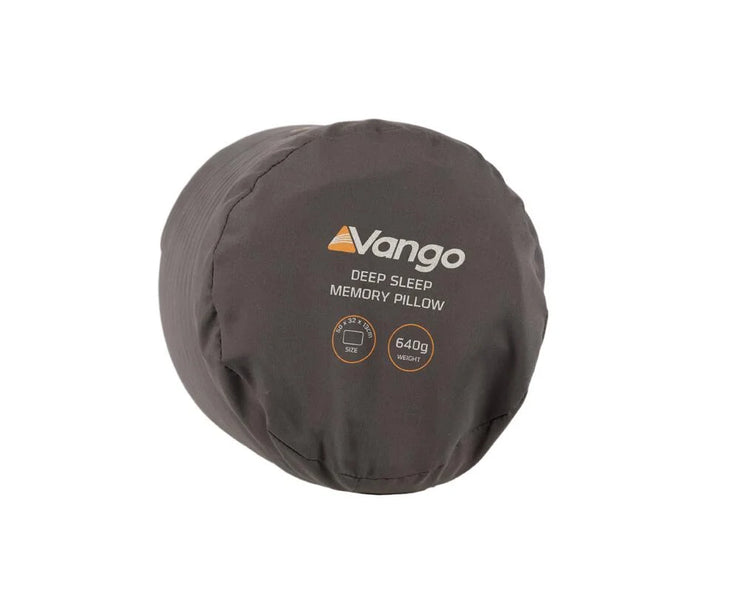 Vango Deep Sleep Memory Foam Camping Pillow - Shadow Grey