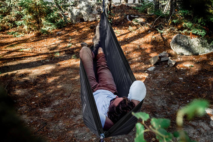 Eno Doublenest Hammock - Charcoal/Black