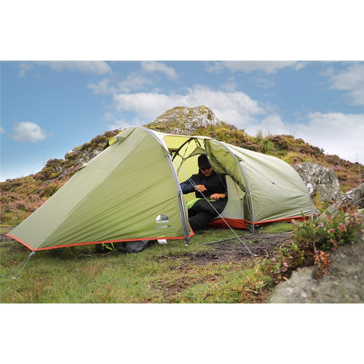 Vango F10 Xenon UL 2Plus 2 Person Lightweight Tent - Alpine Green