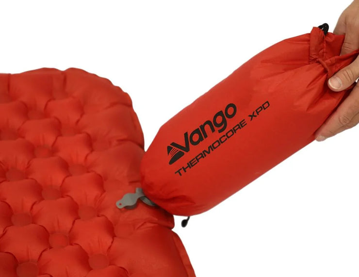 Vango ThermoCore XPD Insulated Sleeping Mat - Standard Rocket Red