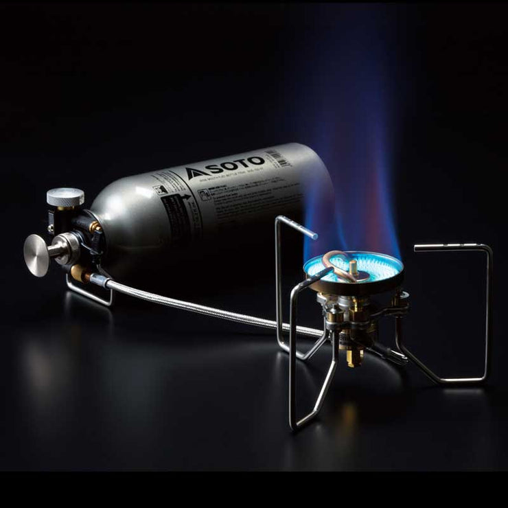 Soto StormBreaker Dual Fuel Stove with Fuel Bottle Included