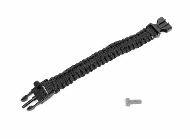 Bushmen Survival Bracelet 3M - Black