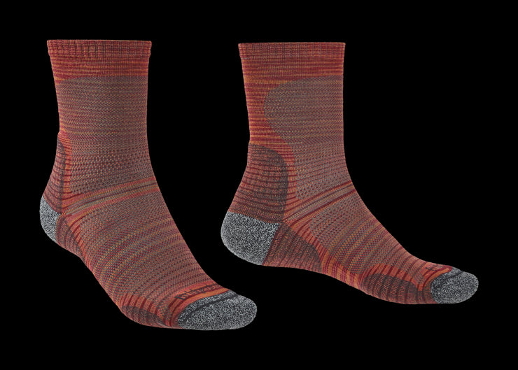 Bridgedale Men's Hike Lightweight T2 Crew Merino Performance Socks