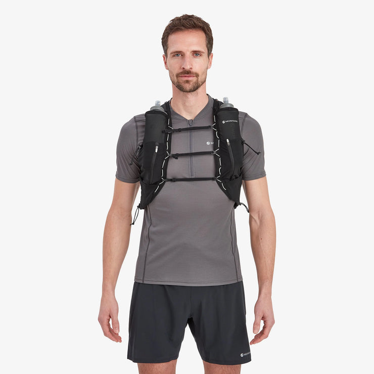 Montane Gecko VP+ Running Vest Hydration System - Black