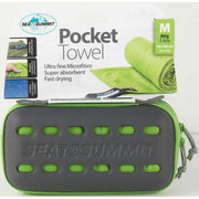 Sea To Summit Microfibre Pocket Towel - Medium Lime